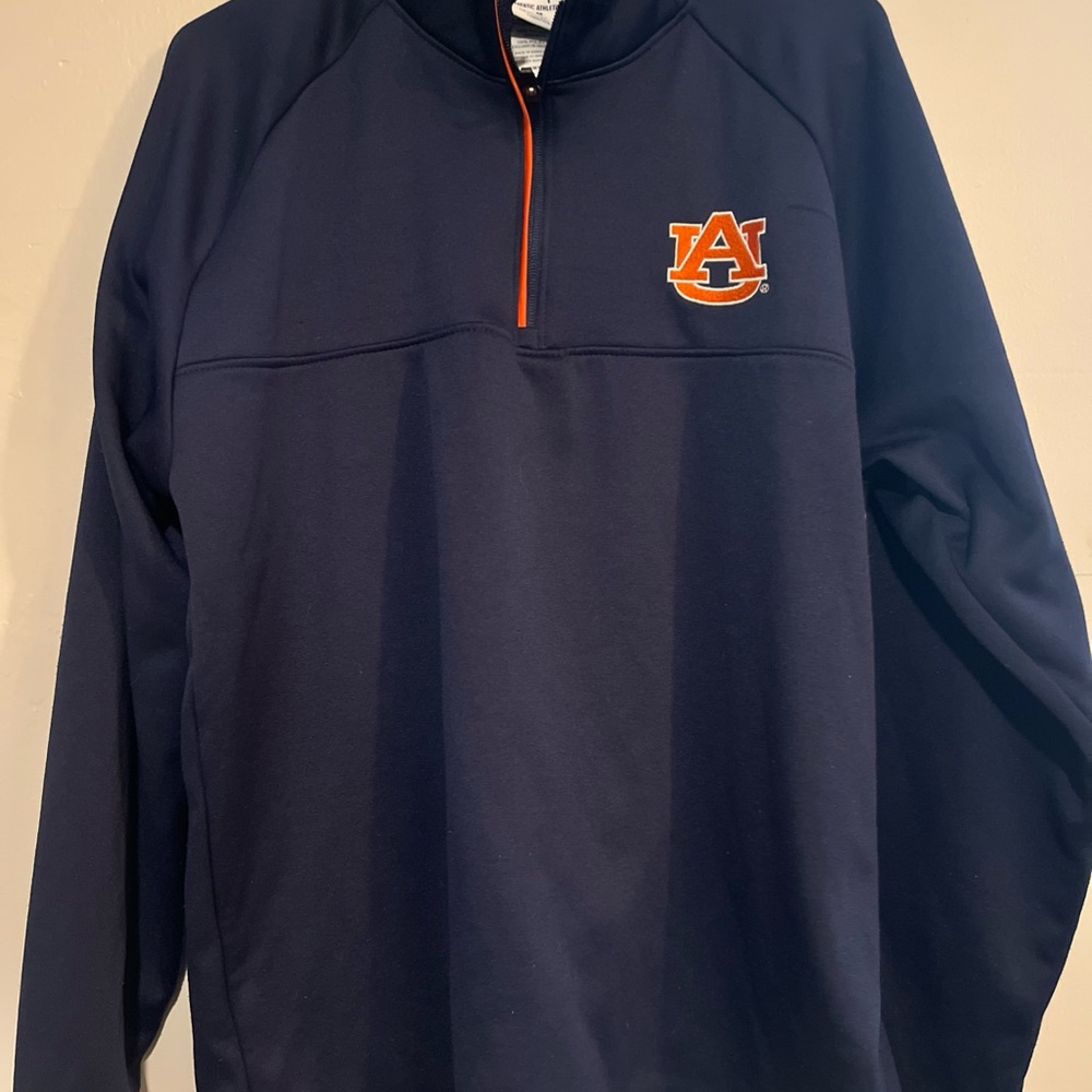 Champion Navy Athletic Quarter-Zip Pullover